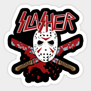 SLASHER Sticker